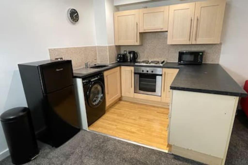 Moda Wigan 2 - Stylish 2 Bed In Central Wigan Exterior foto